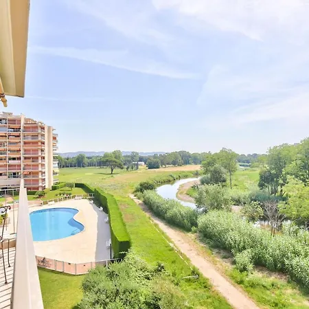 Joli T2 Vue Piscine - Proche Golf Mandelieu